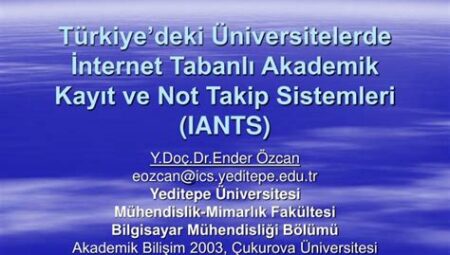 Türkiye’deki Üniversitelerde Akademik Yükselme ve Uluslararası Sıralamadaki Konum