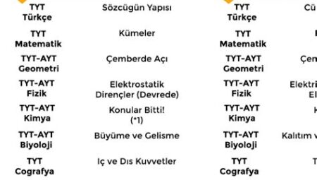 TYT Sınavı İçin Farklı Çalışma Metotları ve Tavsiyeler